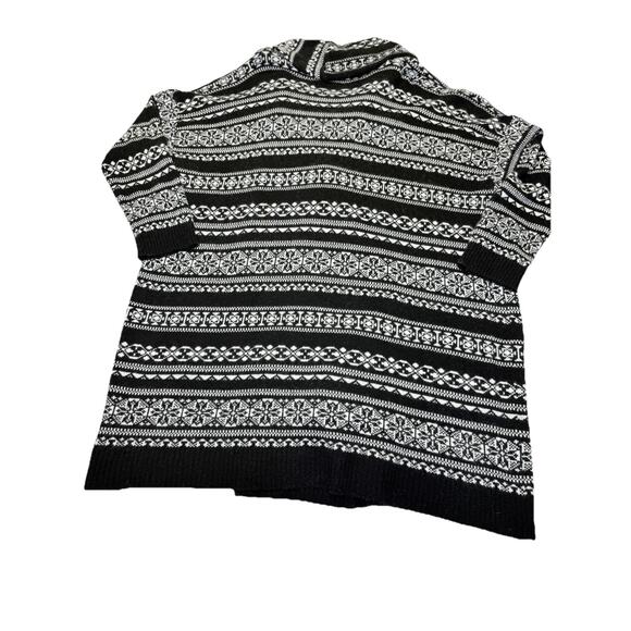 Lauren Ralph Lauren Cardigan Women’s Sz 3XL Fair Isle Aztec Blanket Sweater - Picture 2 of 10